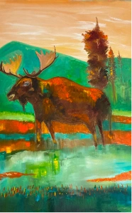 Midjourney oil painting by Gina Thomas